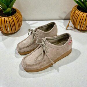 Clarks Women's Size 5 Padmora Oxford Suede Leather Shoes